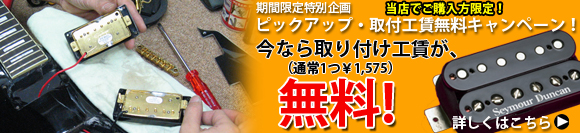 今なら取り付け工賃無料！