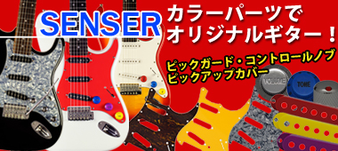 カラーパーツでオリジナルギター!