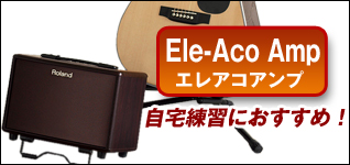 自宅練習に エレアコアンプ